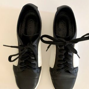 Chanel Interlocking CC Logo Sneaker